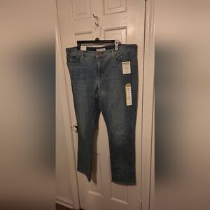 Levi Strauss Signature Totally Shaping Straight Leg Jeans Blue 20 M Streetwear